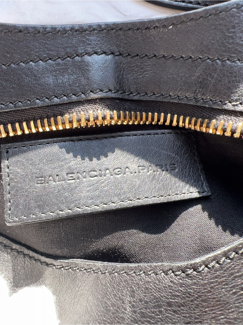 Balenciaga Agneau Giant 21 Gold Hardware City Black - Picture 5 of 14